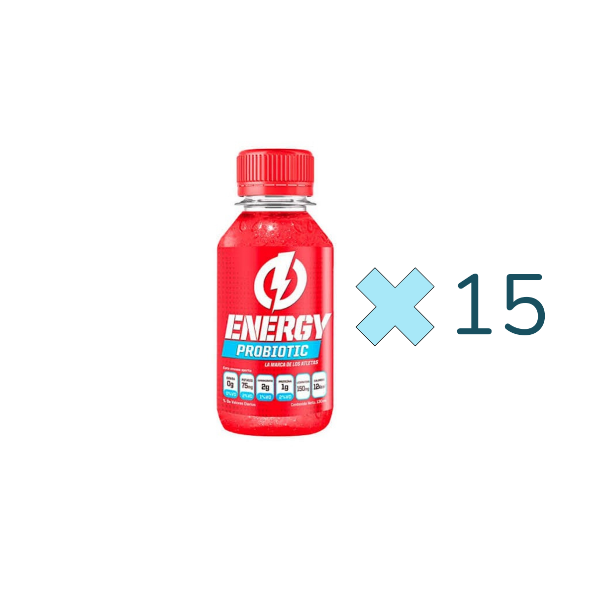 60919 - ENERGY PROBIOTIC 130 ml x pack 15 u / Quemador